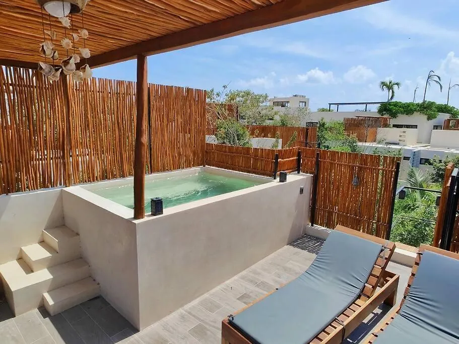 Luxury Penthouse Studio With Private Rooftop & Pool Tulum